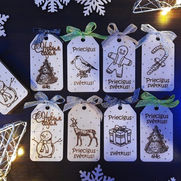 Mini apsveikums. Cena 1,00 Eur.