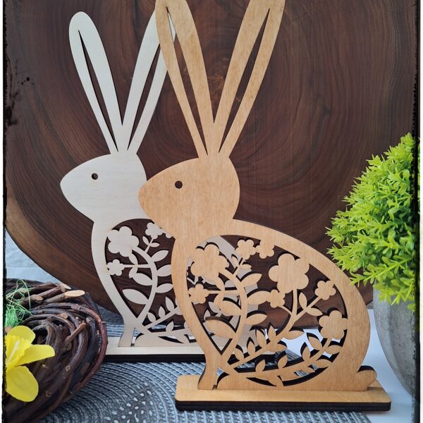 PĒC PASŪTĪJUMA. Dekors Zaķis, izmērs 24x13x3cm, cena 3,50 Eur. 